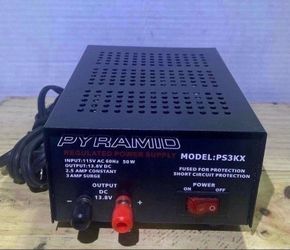 Pyramid Power Supply 2.5 Amp.