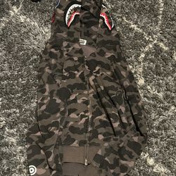 BAPE Camo Full-Zip Hoodie