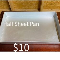 Half Sheet Pan And Stacked Cake Pan 
