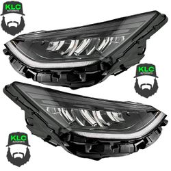 For 2020 2021 2022 2023 Hyundai Sonata Front LED Headlight Assembly Left Right Driver Passenger Pair Set 2Pcs