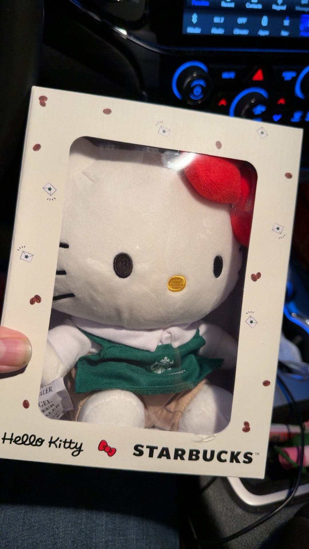 Hello Kitty x Starbucks Plushie