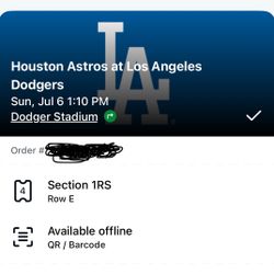 Baseball Tickets 
