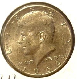 1964 Kennedy Halve Dollar