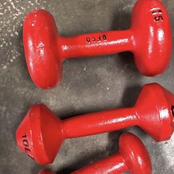 Dumbbells 5/10/15 Pound 