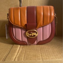 Coach George Saddle Bag
