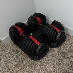 Adjustable Weight Dumbbell Set 