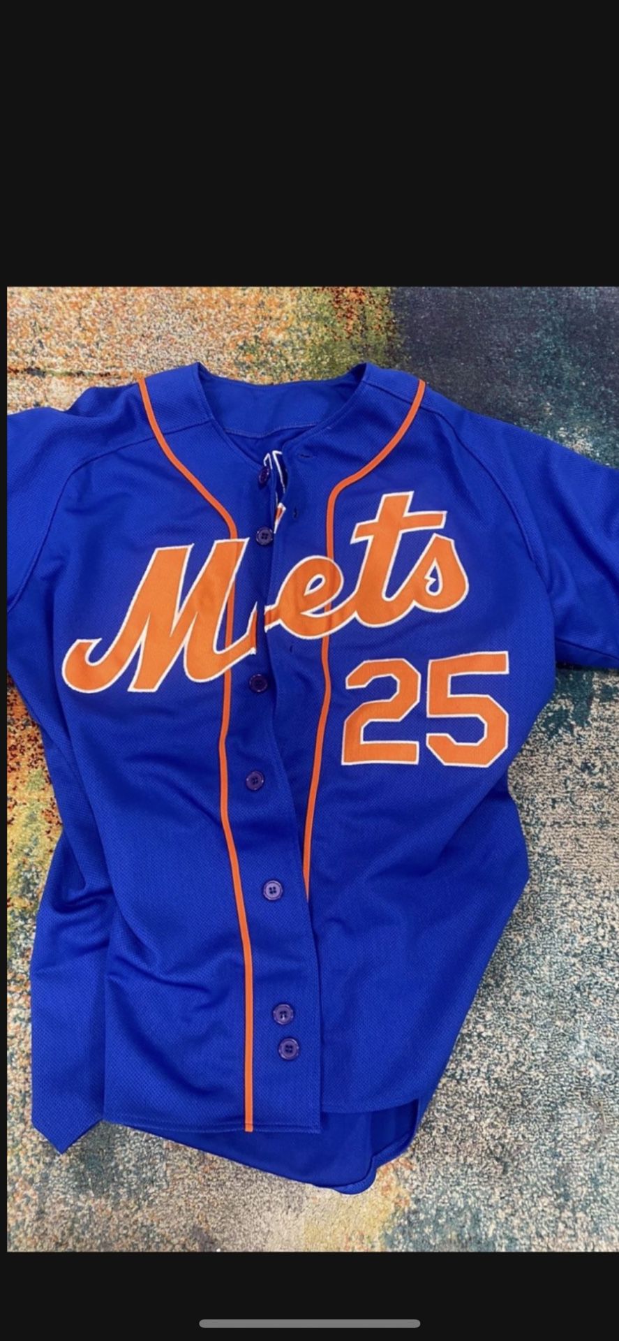 NEW YORK METS BASEBALL JERSEY