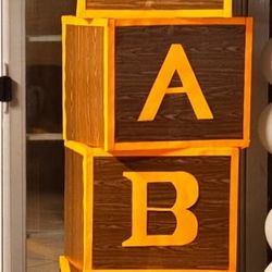 Hand Made Baby blocks 