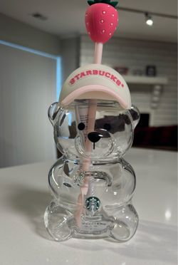 Starbucks Bearista Glass Cup