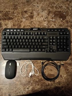NPET Wireless Keyboard and Mouse