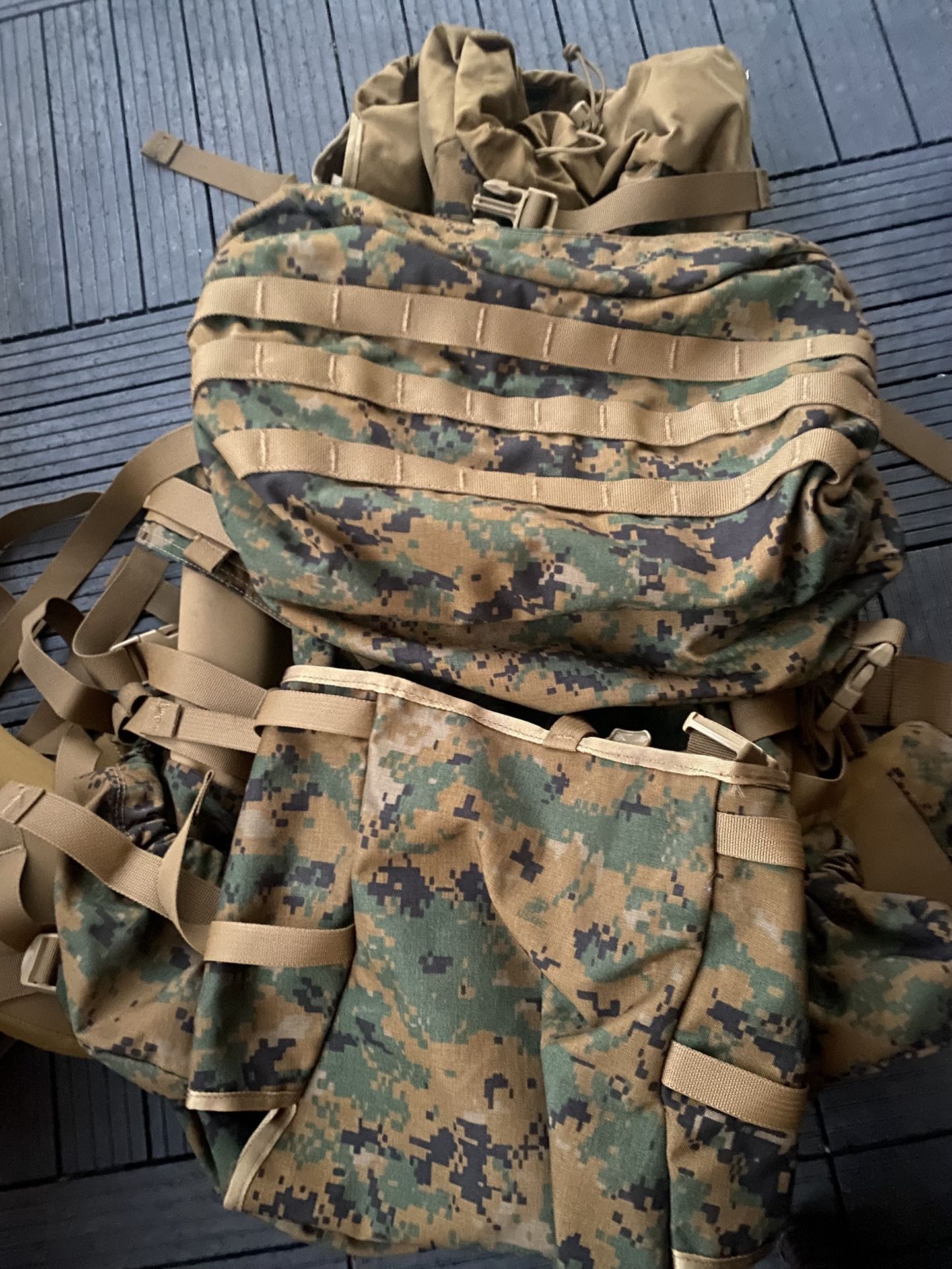 USMC Marine Corps ILBE MARPAT Rucksack Backpack Main Pack Propper