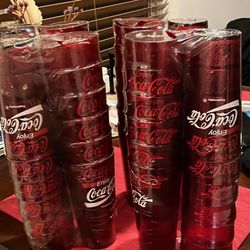 NEW Coca-Cola 32oz Red Tumblers – Brand New, Sealed! (Set of 48) 🌟