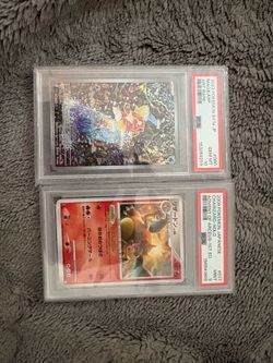 PSA Graded Japanese Pokémon Cards Lot of 2