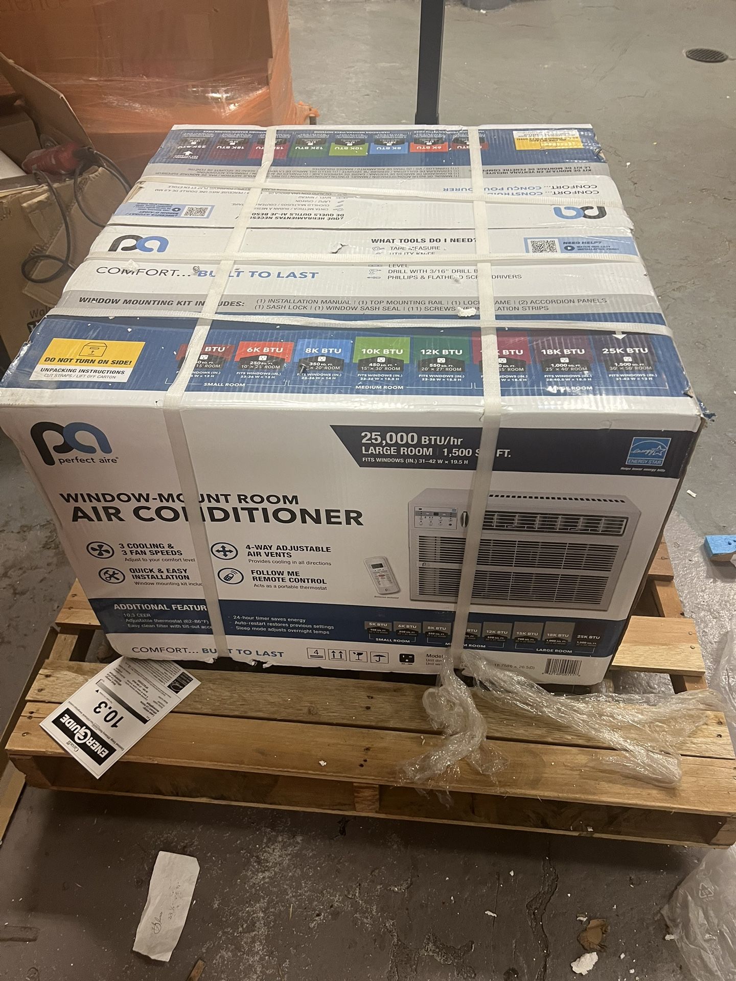 New In Box 2 Ton Window Ac Unit