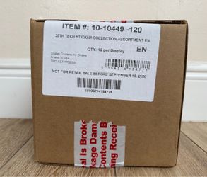 30th celebration tech sticker sealed case