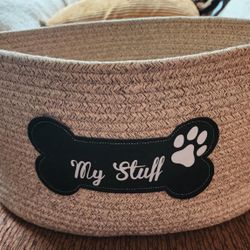 Dog Toy Basket