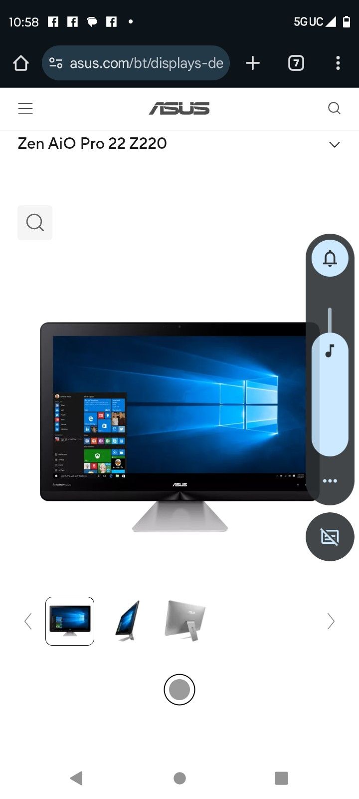 ASUS  24" Touch Screen  Like New No Damage At All Bought At Best Buy A Few Years Back  For $899 And Some Change.