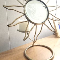 Celestial Sun Candle Holder