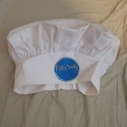 Halloween Costume Accessorie Pillsbury Dough Boy Hat