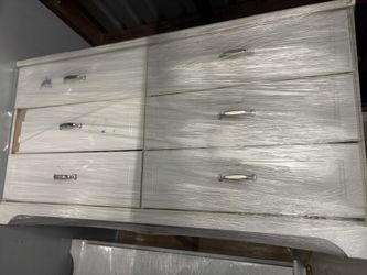 White Wooden Dresser