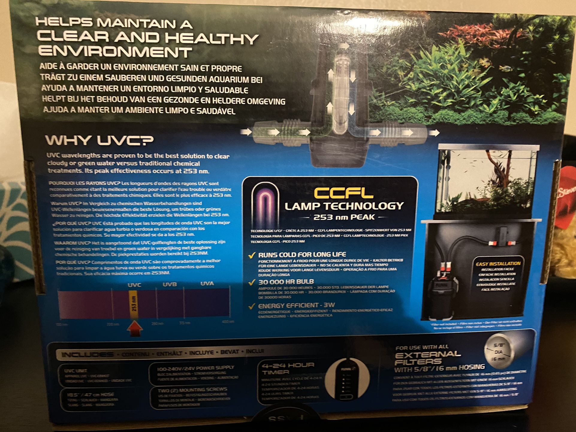 New Fluval UVC Inline Clarifier