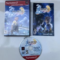 Final Fantasy X PS2 Sony PlayStation 2 2001 CIB