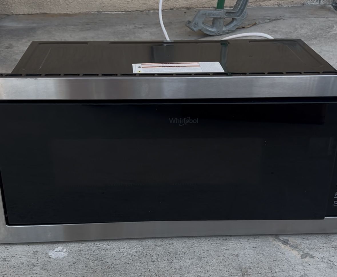 Whirlpool Built-In Microwave in Stainless Steel