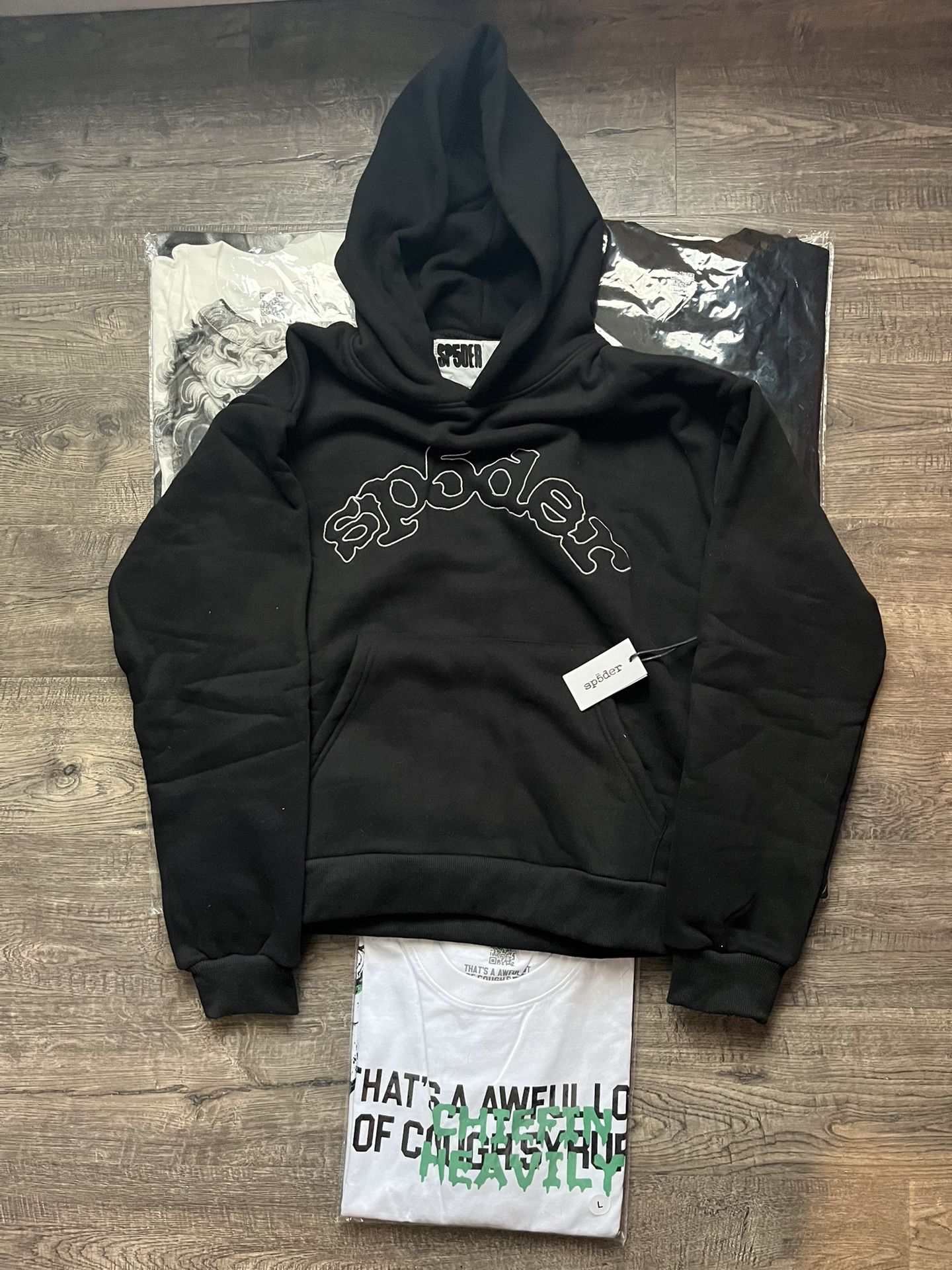 Og Black Spider Hoodie