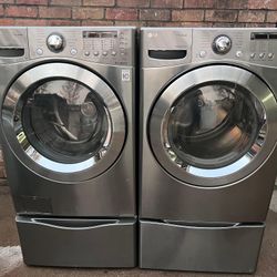 Washer And Electric Dryer  Lavadora Y Secadora Electrica  