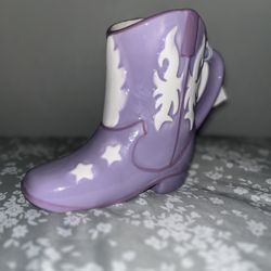 Purple Cowboy Boot