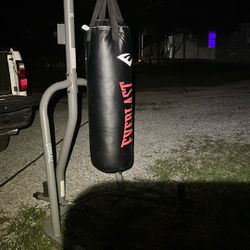 Everlast Punching/heavy Bag With Stand