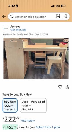 Table and chair set