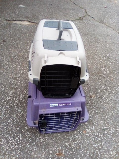 Pet Kennels Brown Purple 15.00