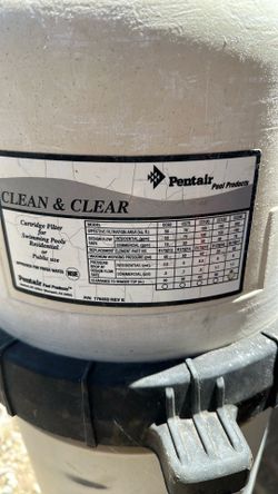 Pentair Pool filter