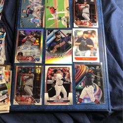 Cleveland Guardians Baseball Cards Ft. 2 Rookie Autos! 32 Cards Total All In Mint Condition!