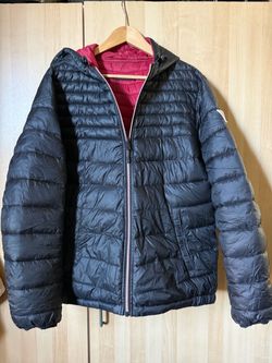 Guess Men’s Reversible Puffer Jacket with Hood - Med