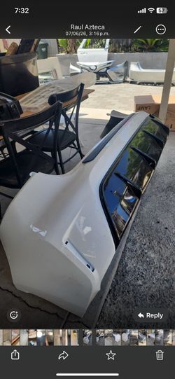 Toyota corolla 2023 oem rear bumper good condition