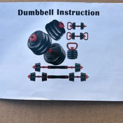 Adjustable Dumbbell Set