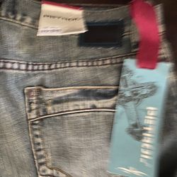 New Mens Boot Cut Distressed Jeans