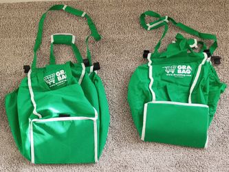 Reusable grocery bags, tote bags and lunch bags lot