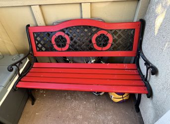 patio garden bench