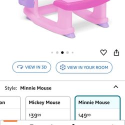 Minnie Mouse Play Desk 