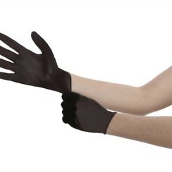 Medium Black Examination 5.5 mil Nitrile Gloves 1000-Count Case