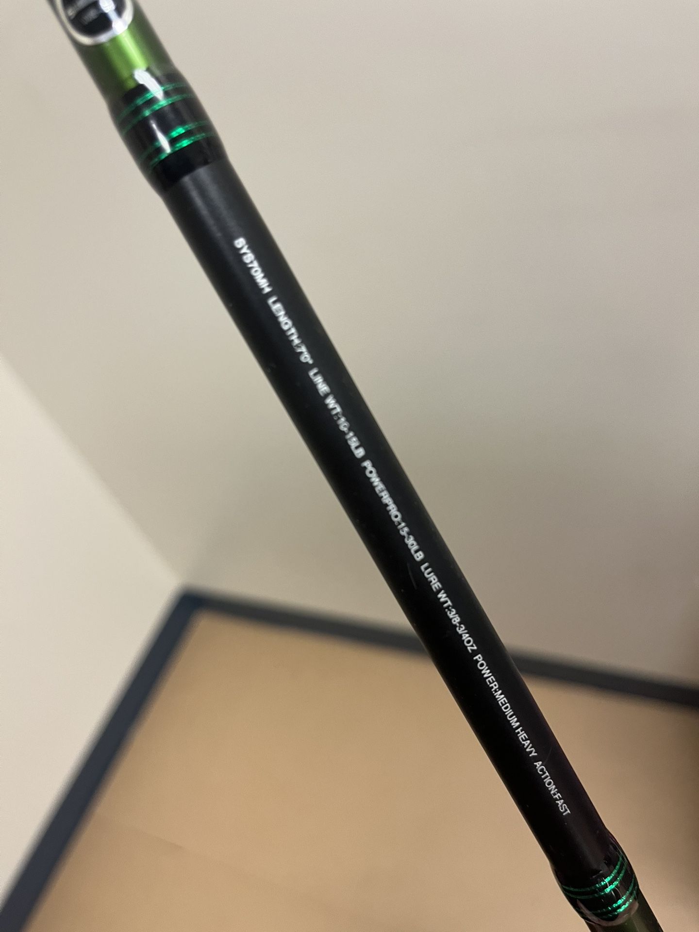 6’ Medium Fast Action Fishing Rod – 4–12 lb Line | Freshwater Spinning Rod