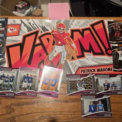2025 Advent Jumbo KABOOM Patrick Mahomes + Bonus Rc Cards Football