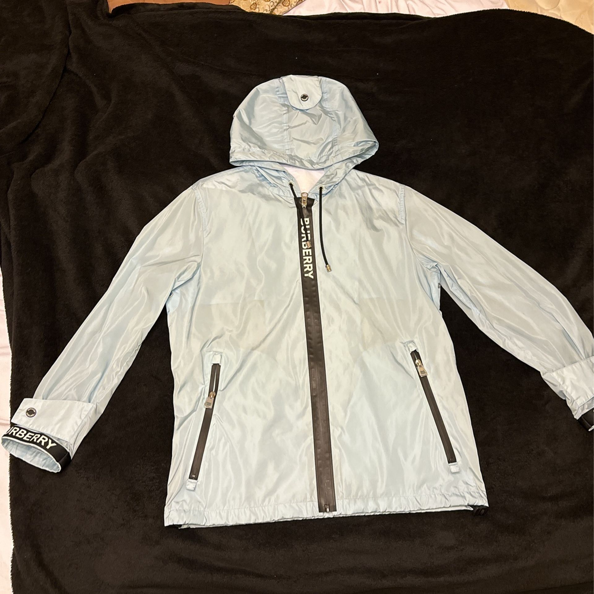 Burberry Light Blue Stretton Jacket