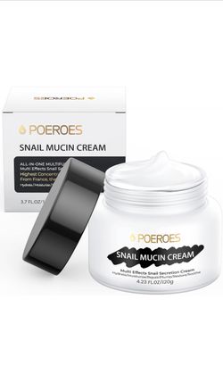 Snail Mucin Cream Moisturizer Face Cream 4.23 Fl Oz