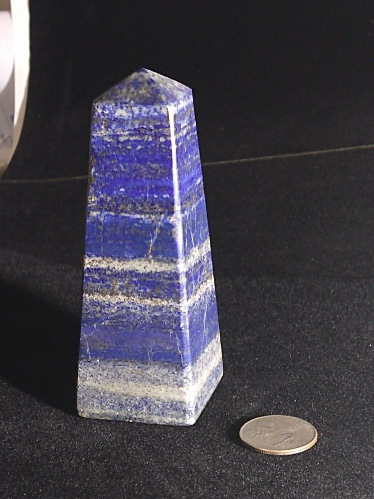Natural Lapis Lazuli Polished Tower