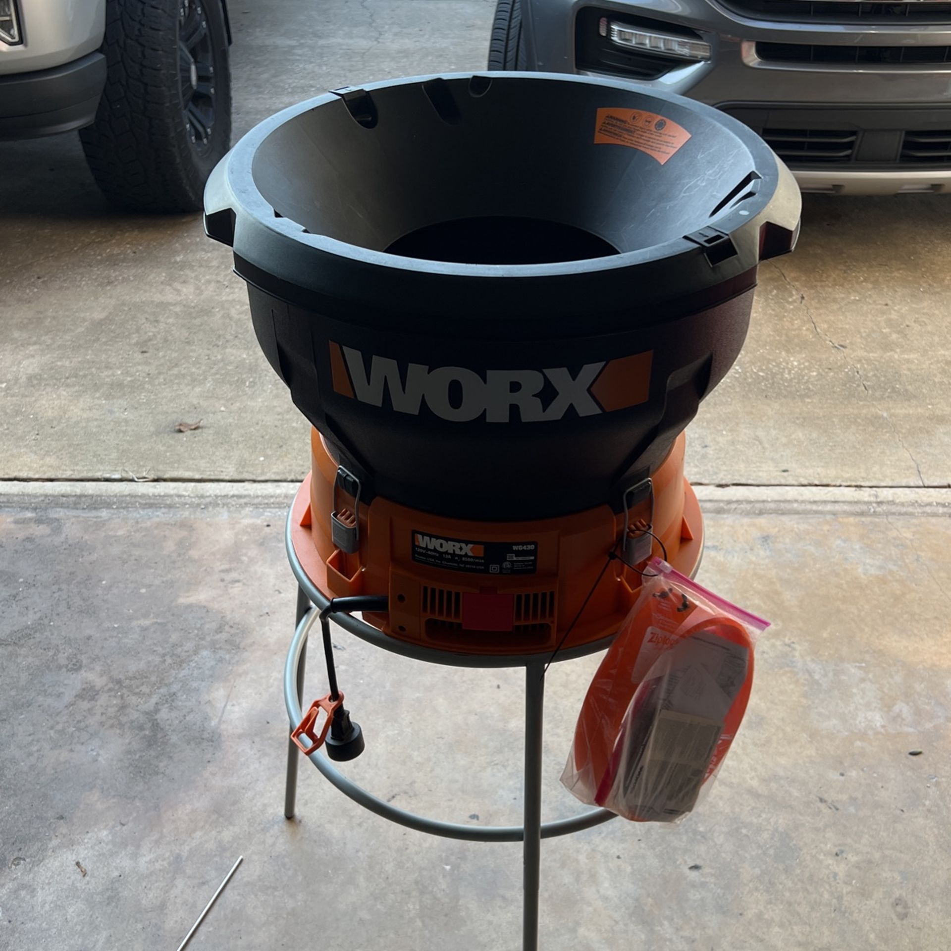 WORX WG430 LEAF MULCHER