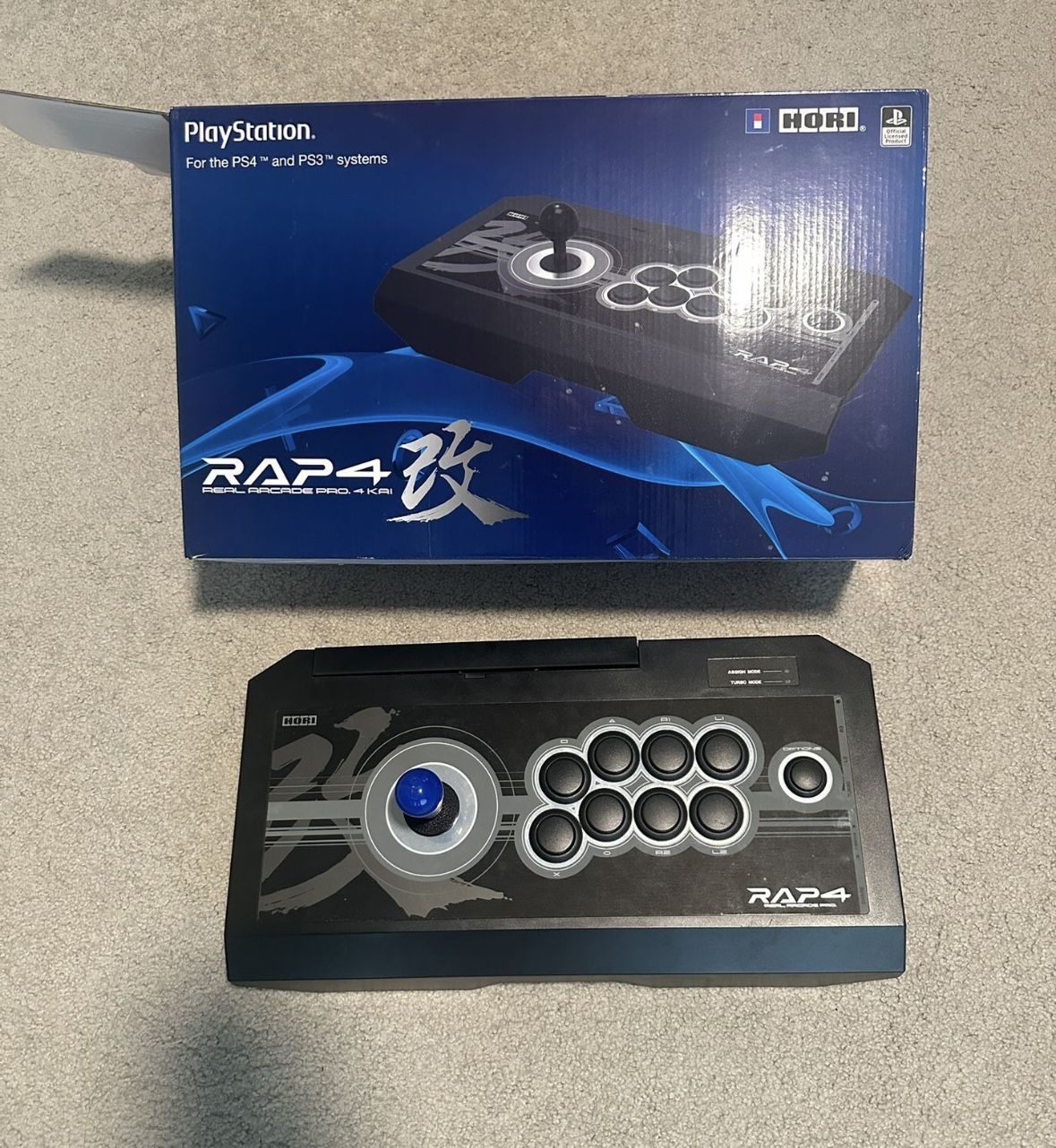 HORI RAP4 Fight Stick with Crown Joystick